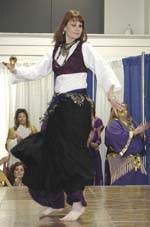Middle Eastern dancer