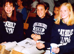 High Schoolers at the Festival